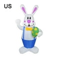 thumbnail image 1 of Decoración inflable de Pascua, 6 pies, inflable, de Pascua, LED incorporados, conejo inflable, modelo de huevos para fiestas al , p yotijar Conejito de Pascua inflable, 1 of 7