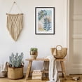 thumbnail image 3 of Stupell Industries Bohemian Blue Palm Fronds in Pastel Haze Black Framed Print Under Glass, 14 x 20, by Nan, 3 of 8