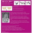 thumbnail image 2 of Braza - Self Adhesive Strapless, Backless, Disposable Bra. Beige - Size A-DD - 5 Pair, A,, 2 of 4