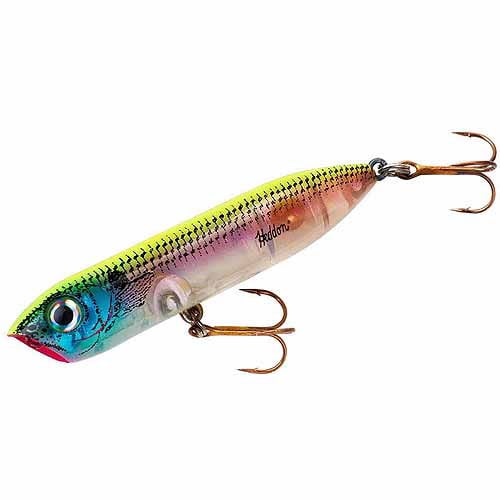 Heddon Chug'n Spook Jr Topwater Black Shiner 3 1/2
