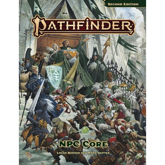 Pathfinder Second Edition Remaster Ruleb Pathfinder Npc Core, (Hardcover)