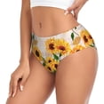 thumbnail image 2 of Balery Sunflower 5 Ropa Interior de Algodón para Mujer con Dibujo – Braguitas Cómodas y Elásticas, Estilo Clásico-X-Large, 2 of 6