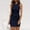 Navy, variant on Spring Dresses for Women Casual Sleeveless Bodycon Tank Dress Solid Color Round Neck Tight-fitting Mini Dress
