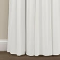 thumbnail image 4 of Lush Decor Linen Button Window Panel Blackout - Blue/White-Single-84 x 40, 4 of 8
