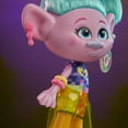 thumbnail image 5 of DreamWorks Trolls Glam Satin Fashion Doll, Includes Dress, Shoes, and More, 5 of 11