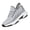 Gray, variant on Women's Height Increasing Sneakers 4 inches Hidden Elevated Shoes Breathable Mesh Lightweight Casual Lift Shoes