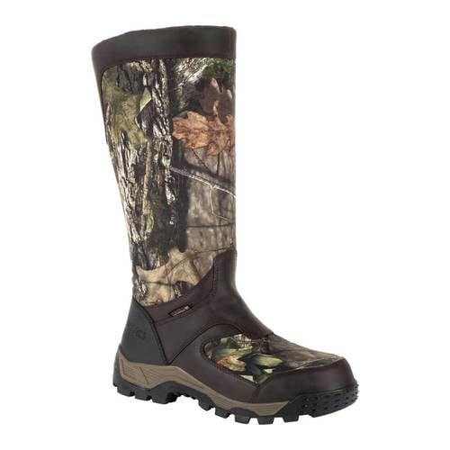 side zip snake boots