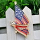 thumbnail image 4 of Broche de cristal con bandera americana ER, 4 of 4