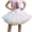White, variant on Tulle Skirt,Girls Ballet Tutu Skirt Layered Net Tulle Party Dress Up Soft Stretchy Waistband Fluffy Dance Skirt for Birthday Princess Pageant,Tutu for Girls,Light Gray,3-4 Years