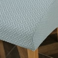 thumbnail image 3 of DYstyle Large Stretch Textured Grain Dining Chair Slipcover, 3 of 5