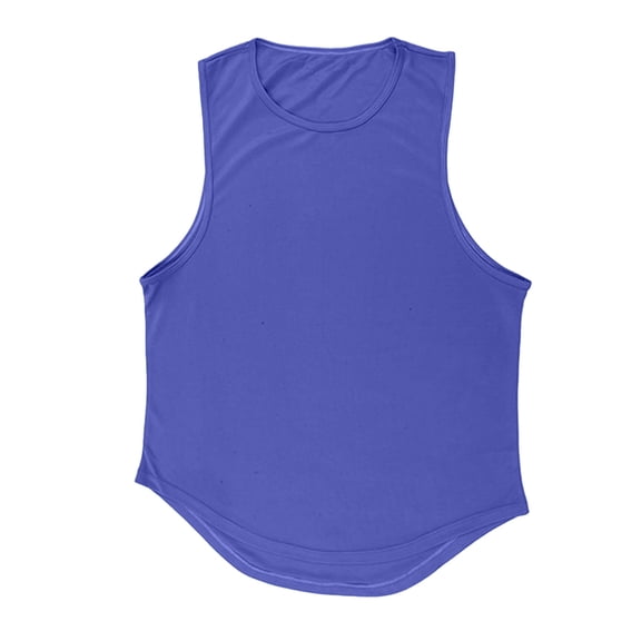 JTieacloth Pack of Shirts Men Men's Sports Loose Sleeveless Solid Color Fitness Sweat Running Basketball Vest