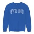 thumbnail image 5 of Gym Bro Crewneck Sweatshirt Fitness Alpha Sigma Workout Rat Pump Cover Rizz, 5 of 7