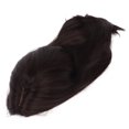 thumbnail image 4 of Peluca,Color Té Negro Flequillo Pelucas Sintéticas Pelucas De Reemplazo De Cabello Aspecto Llamativo, 4 of 12