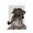 Unframed, variant on Art.com Schnauzer Sherlock Art Print by Fab Funky, 12" x 16"