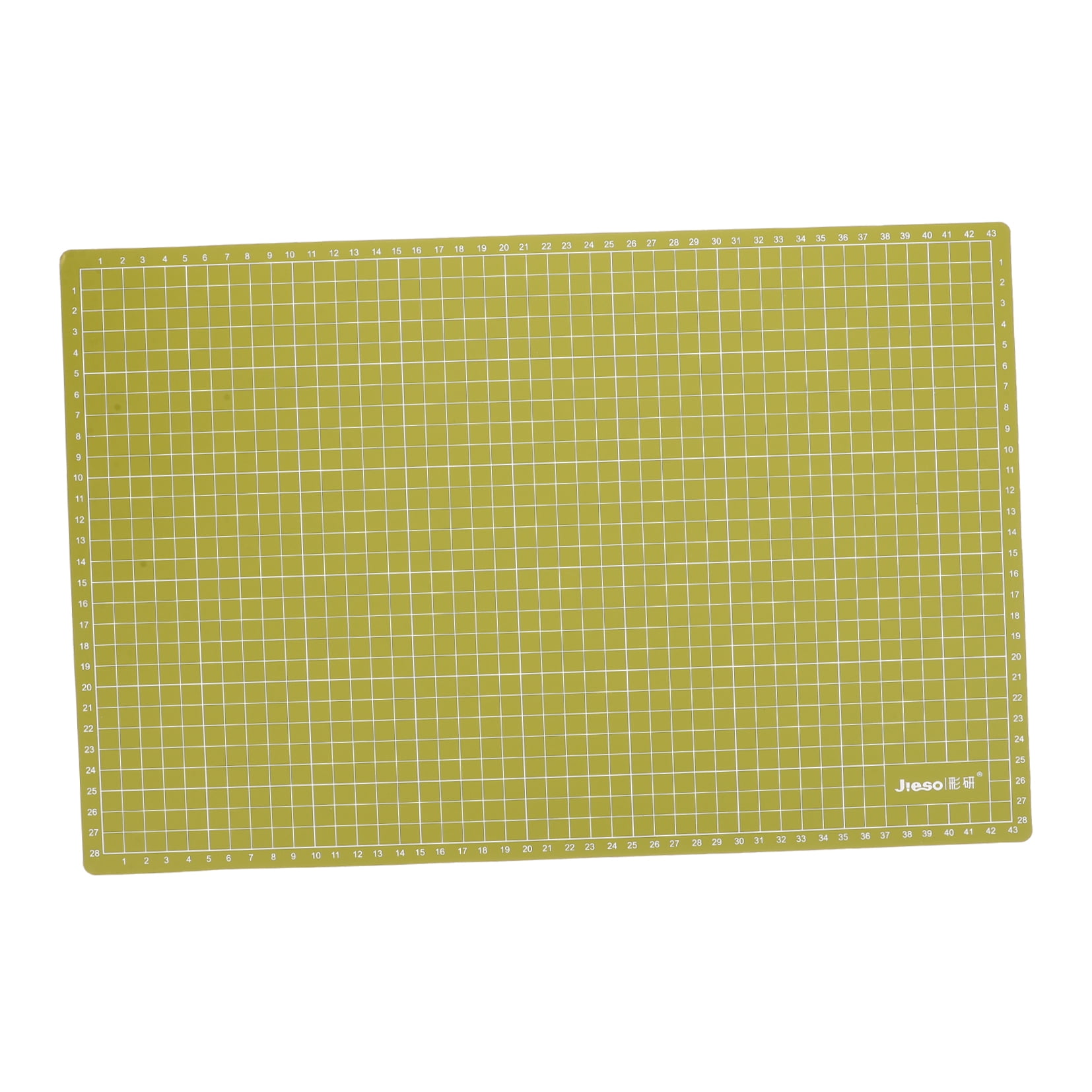EXHUMKY DIY Green Cutting Mat for Sewing and Crafting Lightweight Plastic Board for Engraving and Cutting Tasks