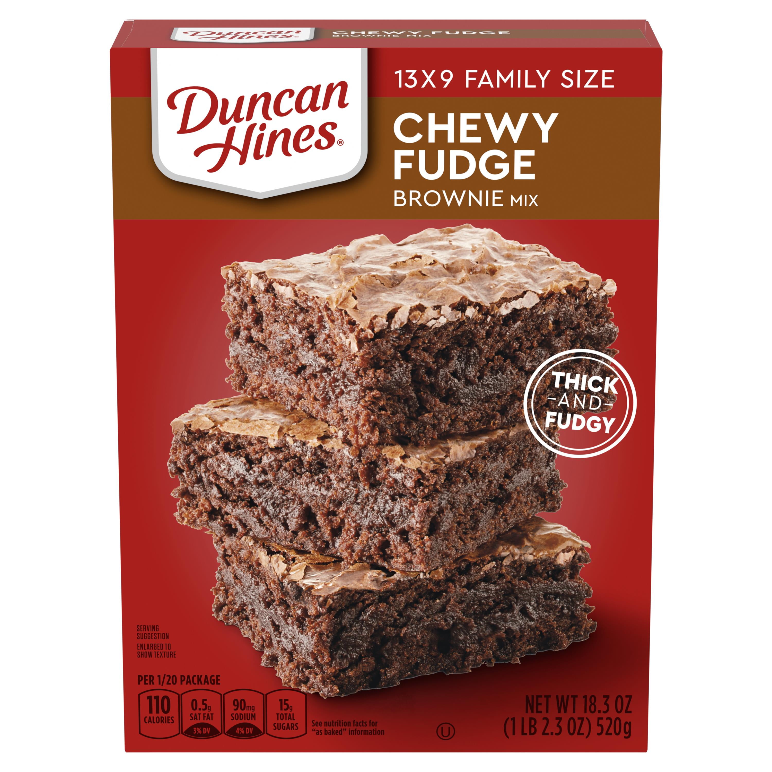 Duncan Hines Chewy Chocolate Fudge Brownie Mix,  oz 