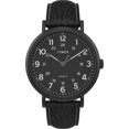 thumbnail image 1 of Timex Weekender XL 43mm Leather Strap Watch, 1 of 3