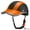 Orange, variant on 2-in-1 Baseball Cap & Safety Helmet, ABS Protective Hat For Cycling, Scooter, Skateboard, Adjustable Sun Visor For Outdoor Sports,Orange