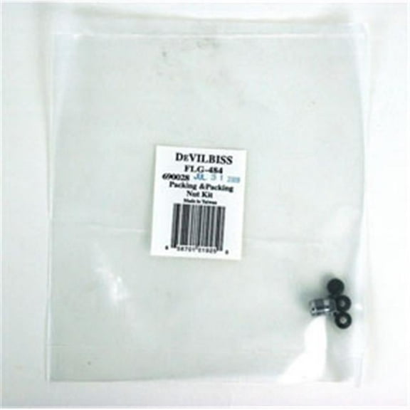 Devilbiss FLG484 Needle Packing and Nut Kit DEV-FLG484