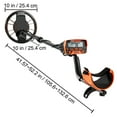 thumbnail image 3 of VEVOR Metal Detector,  Adjustable 30-55“ Professional Gold Detector type 5, High Accuracy LCD Display, IP68 Waterproof  for Outdoor Hiking, 3 of 10