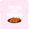thumbnail image 4 of Inktastic This Kid Loves Corndogs Boys or Girls Toddler T-Shirt, 4 of 5