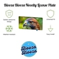 thumbnail image 2 of Red-Tailed Hawk Raptor Bird Of Prey Metal Novelty License Plate, 2 of 7