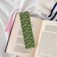 thumbnail image 4 of Kdxio Flamingo Print Metal Tassel Bookmarks,Perfect Gift for Art Lovers and Bookworms Metal Bookmarks for Women, 4 of 8