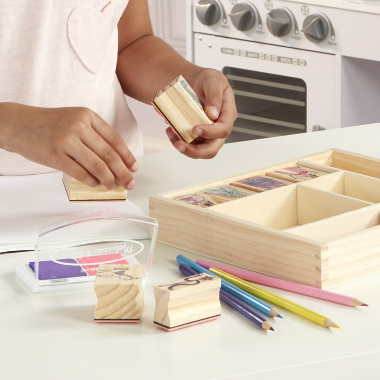 Melissa and doug 2024 princess stamp set
