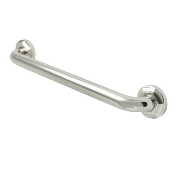 Kingston Brass DR714166 Metropolitan 16" Decorative Grab Bar, Polished