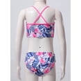 thumbnail image 4 of Dpois Floral UPF 50+ Long Sleeves Swimsuit Sets (Girl's), 4 of 7