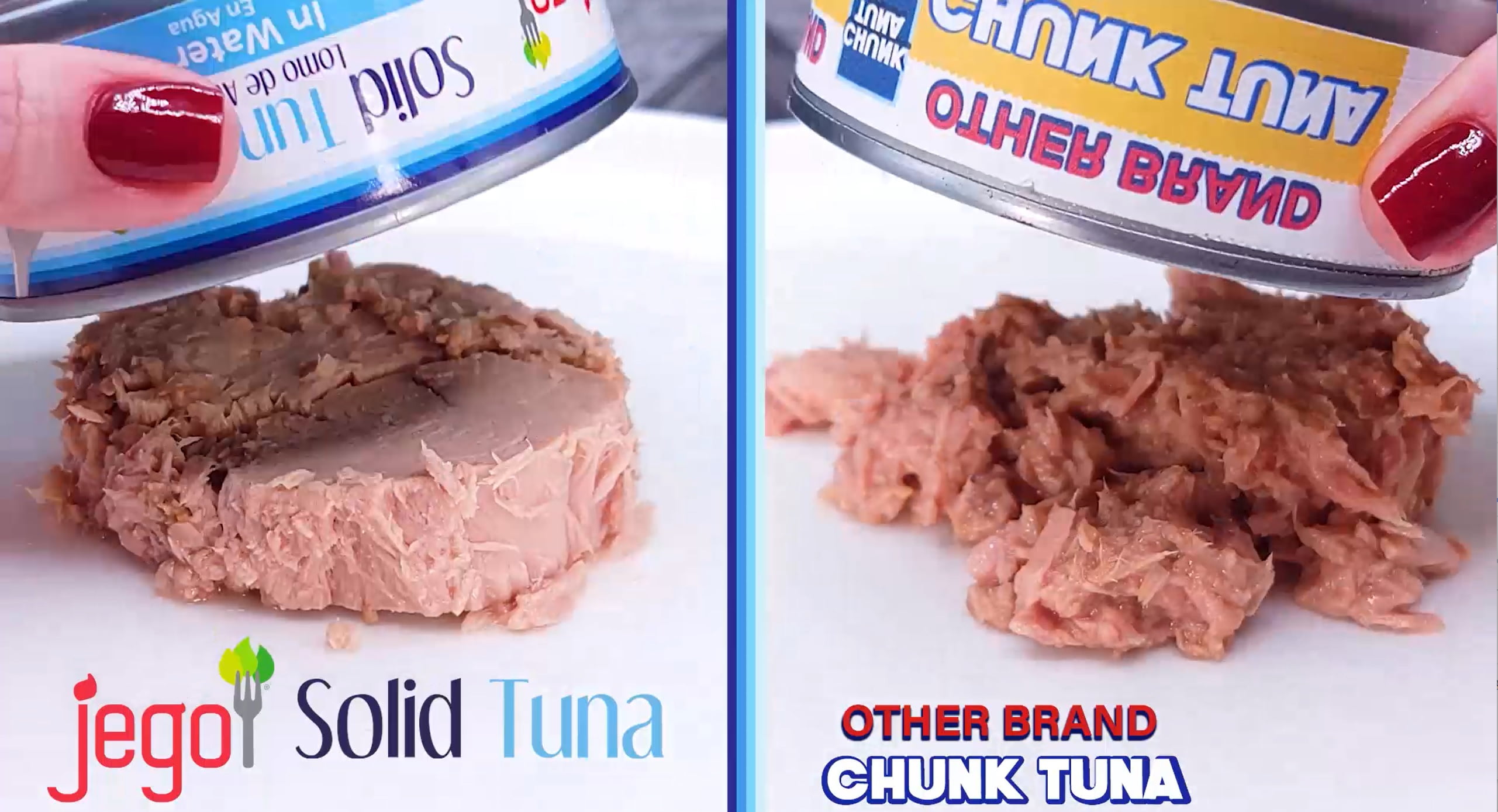 Jego Solid Tuna in Water | Wild Natural Catch Tuna | Keto | Low Carb | Gluten Free | Soy Free | Canned | Ready to eat | Pack of 12 | 5oz can