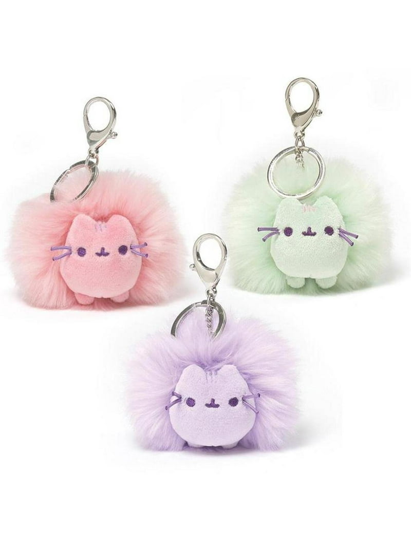Super Pusheenicorn Pom Plush Keychain - Walmart.com