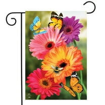 Briarwood Lane Garden Gerber Daisies Spring Garden Flag