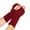Wine, variant on Arm Warmers Winter Long Arm Fingerless Gloves Long Stretchy Knit Mitten Gloves Wrist Warmer with Thumb Hole