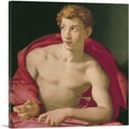 thumbnail image 1 of ARTCANVAS Saint Sebastian 1553 Canvas Art Print by Agnolo Bronzino - Size: 12" x 12" (0.75" Deep), 1 of 9