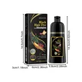 thumbnail image 5 of Tinte Canas champú para teñir el cabello 3 en 1 champú para cubrir el cabello gris ingredientes vegetales naturales restaurar el Color del cabello Original, 5 of 5