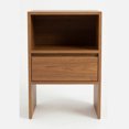 thumbnail image 4 of Buró Minimalista Contemporáneo con Cajón y Acabado Tacto Madera para Recámara - LEMICH, 4 of 6