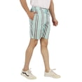 thumbnail image 3 of Inkmeso Casual Cotton PrintedShorts For Mens Summer Elastic Waist Classic Everyday Shorts, 3 of 7
