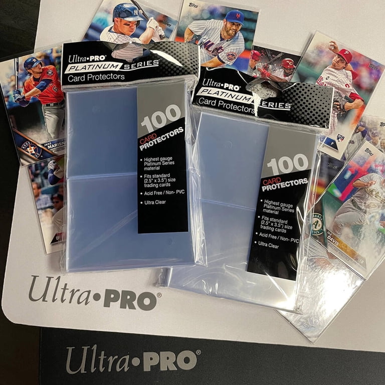 Platinum Series Card Protector Sleeves for Standard Trading Cards