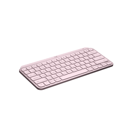 Logitech - MX Keys Mini TKL Wireless Bluetooth Scissor Keyboard with Backlit Keys - Rose