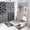 style-4, variant on Colorful Leopard Print Shower Curtain Home Decor, Polyester Cotton Fabric Waterproof Modern Bath Curtain with 12 Hooks 72x72 Inch