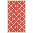 thumbnail image 2 of Safavieh Courtyard Red Indoor Outdoor Rug, 2' x 3'7', Machine Made, Polypropylene, 2 of 4