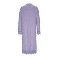 thumbnail image 3 of UJNDER Womens Coats and Jackets Elegant Plus Size Long Open Front Cardigan Lightweight Breezy Lace Cover Up Knitted Purple XXL, 3 of 4