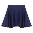 thumbnail image 2 of Kaerm Women's Athletic Stretchy Pleated Tennis Skirt Mini Skater Skirts for Running Golf Workout Navy Blue One Size, 2 of 7