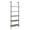 Gray & Black, variant on Hassch 5 Tiers Ladder Bookshelf Industrial Bookcase Storage Rack with Metal Frame, White