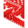 thumbnail image 5 of Agnes Orinda Women's Plus Size Valentines Day Pajamas Crew Neck Long Sleeve Sleep Dress Casual Nightgown Sleepwear 4X Red, 5 of 6
