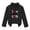 T, variant on WhouRiu Little Girl T Shirts High Collar Long Sleeve Shirts Kids Warm Velvet Soft Under Tops Black,Sizes 5-6