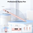 thumbnail image 3 of Apple Pen for iPad, iPad Pen with Battery Meter, Palm Rejection & Tilt Sensitivity, Pencil for iPad 10-6 Gen, iPad Air 3/4/5, iPad Mini 5/6, iPad Pro 11''/12.9'', 3 of 8
