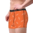 thumbnail image 2 of Bingfone Orange lightning Men's Underwear - Casual Stretch Boxer Briefs-Large, 2 of 5
