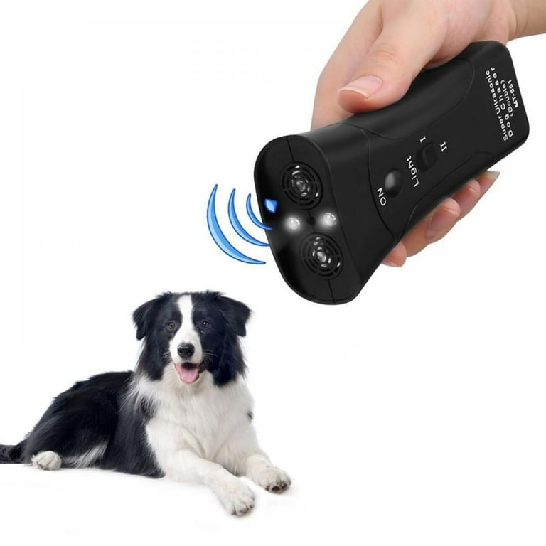 Pet Dog Trainer Repeller LED Electric Ultrasonic Anti Barking 3 in 1 Anti Barking Stop Bark